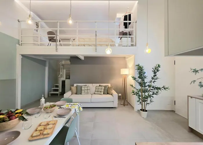 Seven, Loft A 70metri Dal Mare Lägenhet *